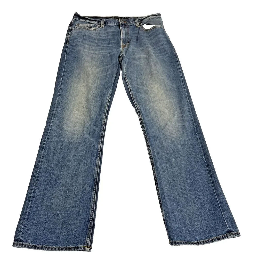 Banana Republic Jeans Men's 34 x 34 Straight Leg Medium Denim